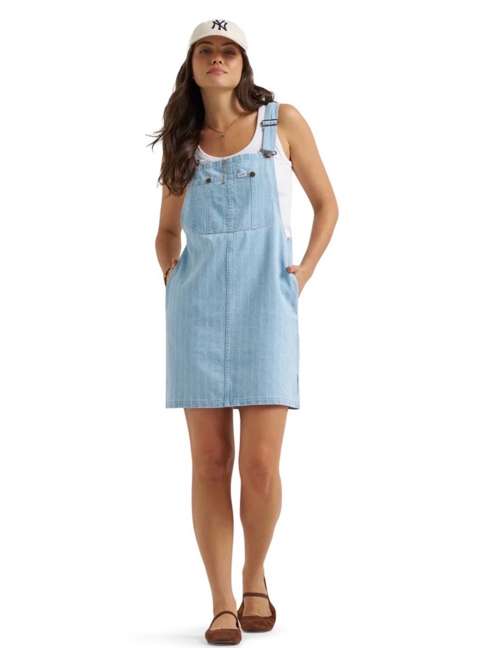 💛Last Chance💛Pinstripe Overalls Dress